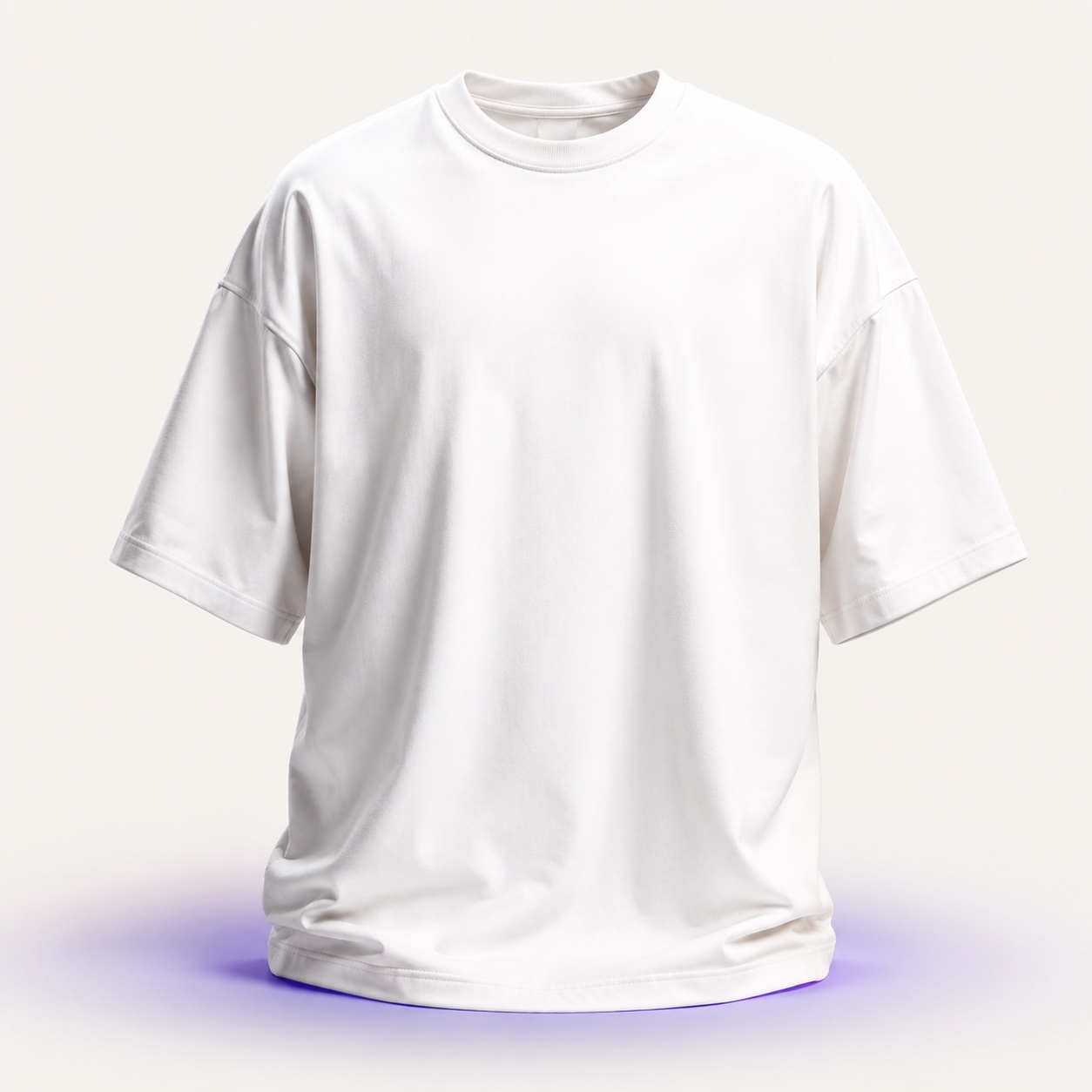 Biała koszulka oversize do personalizacji